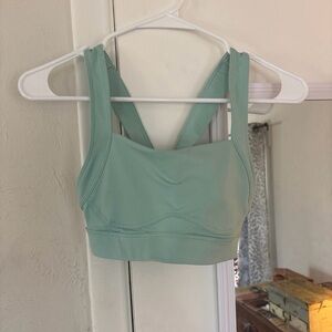 Turquoise Sports Bra